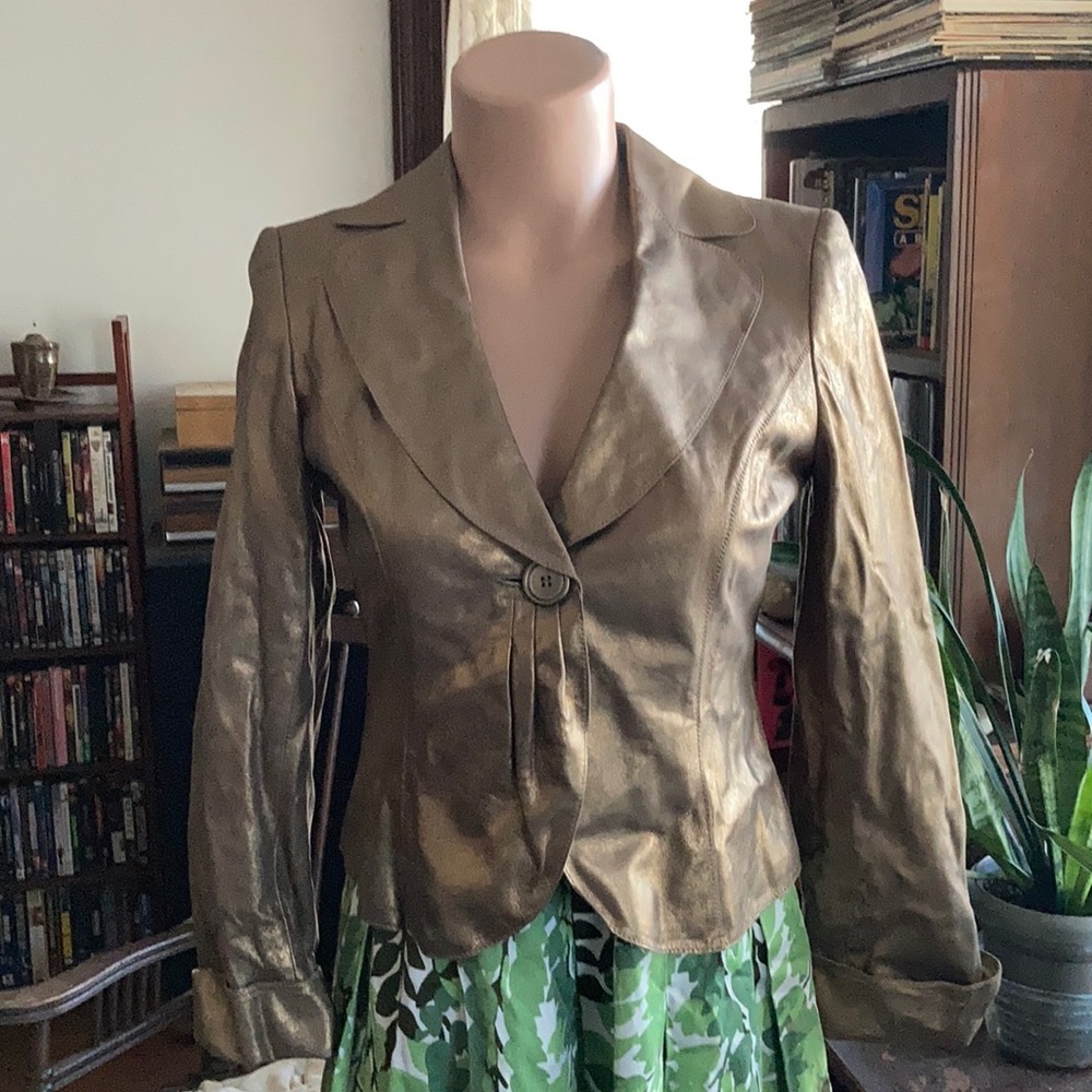 Anne Klein Leather Jacket